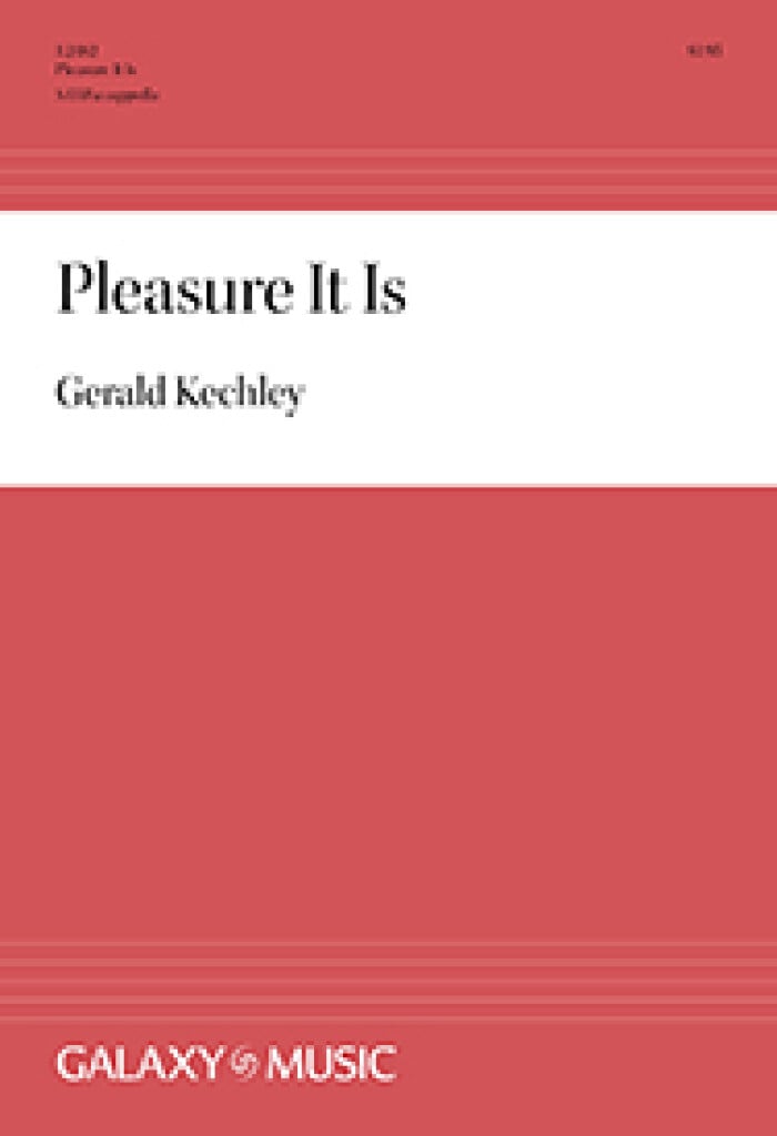 Pleasure It Is